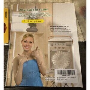 New Ultra Quiet Air Cool Mini Portable AC White Air Cooler